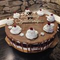 Kovács Csilla Cooksnap-ja, amikor elkészítette a(z) Joghurt mousse torta eperrel receptet.