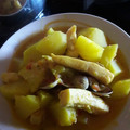 El cooksnap de Mar cuando hizo Sepia con patatas y almejas.