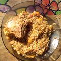 El cooksnap de Sebah Diaz cuando hizo Arroz con pollo al disco!.