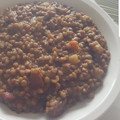 El cooksnap de Aida cuando hizo Lentejas con chorizo.
