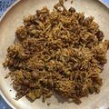 Disha Prashant Chavda's cooksnap of when they made પ્રોટીન રિચ પિનટ પુલાવ (Protein Reach Peanut Pulao Recipe In Gujarati).