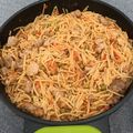 El cooksnap de Susana cuando hizo Fideos a la cazuela.