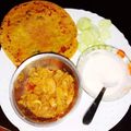 Nandita Mukherjee's cooksnap of when they made আলু পনিরের পরোটা (Aloo Paneer Paratha Recipe in Bengali).