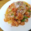 รูป Cooksnap ของ มะเขือเทศชุปแป้งทอด เมื่อเขาทำ ยำกุ้งแห้ง