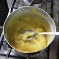 El cooksnap de Luis Fontes cuando hizo Crema pastelera.