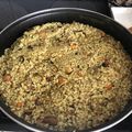 El cooksnap de Xavier Arfelis cuando hizo Arroz con calamares de lata.