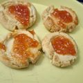 El cooksnap de Virginia Clara Schwyn cuando hizo Pepas, ojitos de membrillo con aceite 🇺🇾.