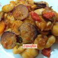 Cooksnap από zinovia papa στη συνταγή 💛 Γίγαντες με λουκάνικα στο φούρνο
