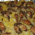 El cooksnap de Conni Fernández cuando hizo Alitas de pollo al horno.