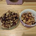 El cooksnap de Brenda Lucía Carlini cuando hizo Pechuga y Berenjena capeados/rebozados en Quinoa.
