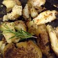 El cooksnap de fertchus cuando hizo Papas aplastadas con romero y oliva.