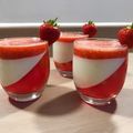 El cooksnap de Melania cuando hizo Copa de Fresa, Gelatina y Yogurt.