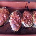 El cooksnap de 🍴🍖mariaGL🍜🥂 cuando hizo Berenjenas rellenas de carne picada y champiñones.