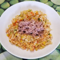 El cooksnap de Alex JC cuando hizo Arroz integral con verduritas asadas.