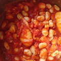 El cooksnap de Laura Cruz cuando hizo Guiso de judías blancas con bacon.