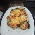 El cooksnap de Sergio Lara Aranda cuando hizo Filete de perca al horno con espinacas y queso.