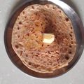 Kalpana Rai's cooksnap of when they made Radish (muli) ke parathe.