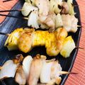 島子☆'s cooksnap of when they made 時短☆簡単☆魚焼グリルで焼鳥♪.