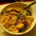 lfinney2's cooksnap of when they made Crock pot sausage and tortellini soup.