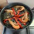 El cooksnap de Ana Belén Martín González cuando hizo Arroz negro con sepia y gambas.