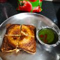 Falguni Shah's cooksnap of when they made વેજી. ટોસ્ટ સેન્ડવીચ (Veggie Toast Sandwich Recipe In Gujarati).