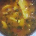 Prerna का कुकस्नैप जब उन्होंने आलू मटर टमाटर की सब्जी (aloo matar tamatar ki sabzi recipe in Hindi) बनाया था।