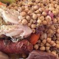 El cooksnap de Marieta cuando hizo Cocido aragonés.