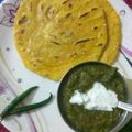Ziya Ali's cooksnap of when they made Saag.