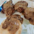 蛟龍Stormwyrm's cooksnap of when they made Swedish Meatballs and Gravy.