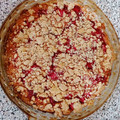 El cooksnap de Cami Zu cuando hizo Strudel de frutillas.