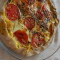 El cooksnap de Tatiana cuando hizo Tarta de jamón, queso y tomate con masa casera.