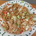 El cooksnap de Rosa cuando hizo Ensalada de lentejas con salmón, aguacate y queso.