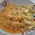 Varga Karolina_1 Cooksnap-ja, amikor elkészítette a(z) Borsós tejfölös csirke receptet.