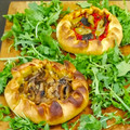 il Francesca Diomede quando ha preparato Quiche svuota frigo con insalata iceberg