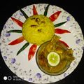 সুতপা(রিমি) মণ্ডল's cooksnap of when they made বাসন্তী পোলাও আর স্পাইসি চিকেন কষা (Basanti pulao with chicken kosha recipe in Bengali).