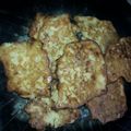 El cooksnap de Noelia Llanos cuando hizo Buñuelos de coliflor.