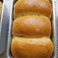 Cooksnap dari Yudiani untuk resep ROTI GANDUM.Super fluffy wheat bread (just one egg)