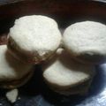 El cooksnap de Magdalena Arroyo cuando hizo Alfajores de maicena.