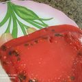 کوک اسنپ مامانِ سوری بعد از امتحان کردن دسر هندوانه دارچینی.
