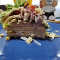 El cooksnap de Gianella Texeira cuando hizo Lasagna fría.