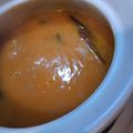 El cooksnap de Pablo Regueiro cuando hizo Sopa crema light de calabaza y jengibre.
