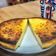 El cooksnap de Arianne cuando hizo Tarta de queso con turrón de Jijona.