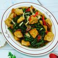 Cooksnap dari Riyanti Elviana untuk resep Tumis kacang panjang tahu,masakan rumahan 🤭