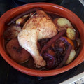 El cooksnap de Sara PA cuando hizo Pollo al horno.