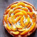 El cooksnap de Daniel Alaniz cuando hizo Tarta Dulce de Chantilly y Durazno Para la tarde o Postre🍑😃!!!.