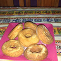 El cooksnap de Jennifer Sosa cuando hizo Rosquitas/Donas.