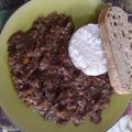 El cooksnap de Juan T. cuando hizo Rabo de Ternera al Pedro Ximénez con Parmentier de Trufa.