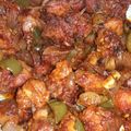 Sudarshana Ghosh Mandal's cooksnap of when they made চিলি চিকেন (chilli chicken recipe in Bengali).