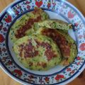 El cooksnap de Belén Palavecino cuando hizo Torrejas de zapallitos.