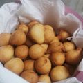 El cooksnap de Paula Suarez cuando hizo Buñuelos dulces.